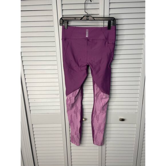 Under Armour compression heatgear leggings multi purple women's size medium - Picture 2 of 7